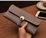 Fashion Women Long Wallets High Quality PU Leather Wallet Rfid Design Lady Party Clutch Bag Female Card Holder portfel damski