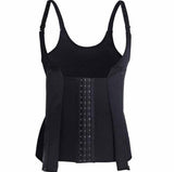 Shoulder Strap Waist Trainer Slimming Belt Vest Corset Women Zipper Hook Body Shaper Waist Cincher Slimming Weight Loss
