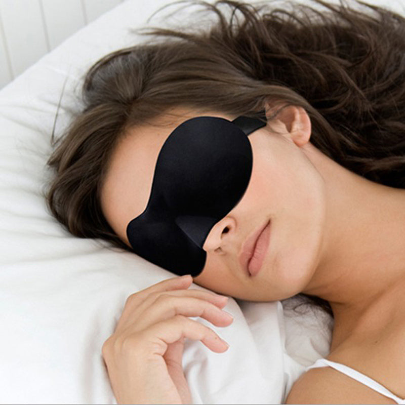 3D Sleep Mask Natural Sleeping Eye Mask Eyeshade Cover Shade Eye Patch Women Men Soft Portable Blindfold Travel Eyepatch 1Pcs Main image