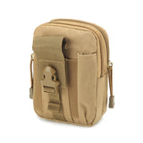Men waist bag Casual Durable waist pack Belt Canvas Multifunction Military Bag Zipper Waterproof Waist Bag for Outdoor Wear