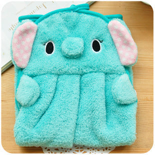 Lovely Cartoon Children Hand Dry Towel For Kids Kitchen Bathroom Kid Soft Plush Fabric Hang Towel For Children Towels
