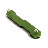 Aluminum Alloy Keychain Flexible Key Holder Clip EDC Aluminum Key Organizer Clip Keys Organizer Folder Keys Wallet Housekeeper