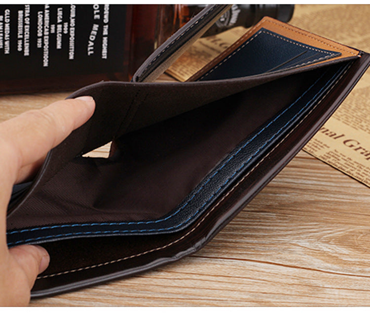 Vintage Men Leather Brand Luxury Wallet Short Slim Male Purses Money Clip  Credit Card Dollar Price Portomon Carteria billetera –