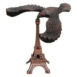 Creative metal balance eagle model landmark building decoration wrought ironl tower toy gift crafts