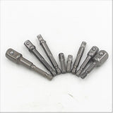 3 PCS Hex Shank Wrench Drive Power Drill Socket Drill Adapter Socket Extension Bit Adaptor Set 1/4 3/8 1/2 screwdriver tools