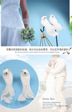2pcs Simulation Bird Artificial 3D Foam Feather Bird DIY Party Crafts Ornament Home Garden Decor Figurines Wedding Decoration