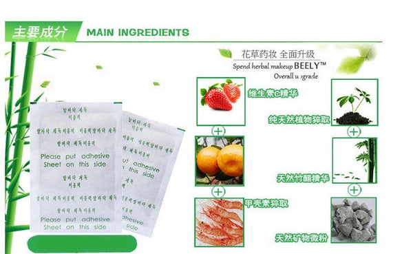 Detox Medical Foot Patches Herbal plasters weight lose Feet Slimming Cleansing Foot 20pcs=(10pcs Patches+10pcs Adhesives)