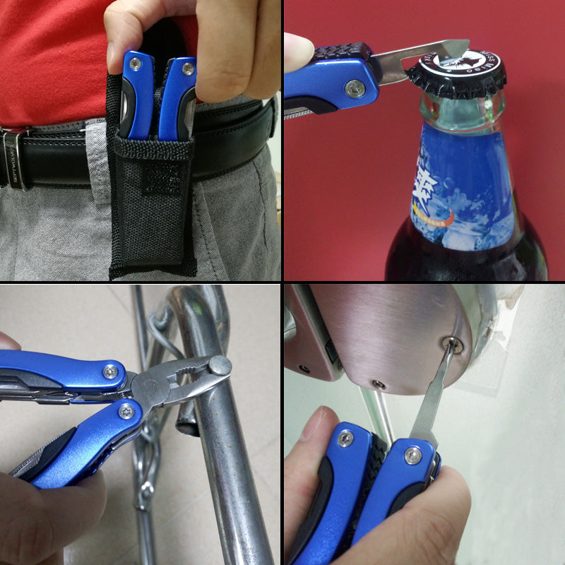 Plier Stainless Steel Multi tool Functional Plier Hand Tools Plier Screwdriver Tool Kit Combination Outdoor Multitool Secondary image