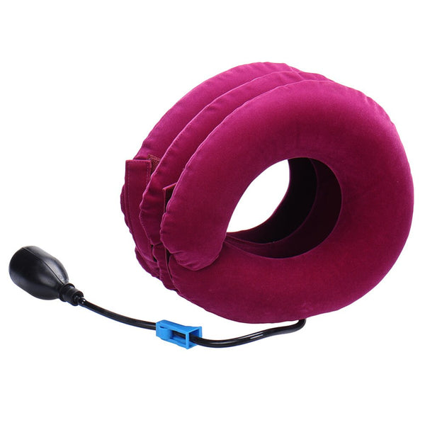 neck massage Inflatable collar to relieve neck muscles, reduce headaches, mild stretching of the cervical spine.