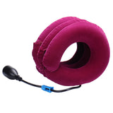 neck massage Inflatable collar to relieve neck muscles, reduce headaches, mild stretching of the cervical spine.