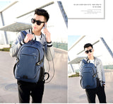 Male Backpack Bag Brand 15.6 Inch Laptop Backpack Notebook Mochila escolar For Men Waterproof Back Pack School Bag For Teenagers