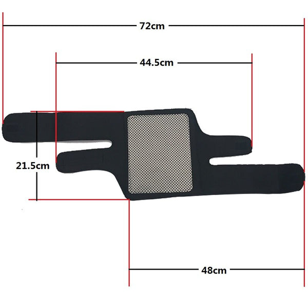 2 PCS/lot Knee Brace Support Kneepad Protector Tourmaline Self heating Belt Magnetic Protective Knee Massage Therapy Arthritis