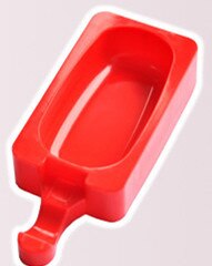Cartoon DIY Silicone Ice Cream Mold Popsicle Molds Maker Holder Frozen Ice Mould with Popsicle Sticks Kitchen Tools
