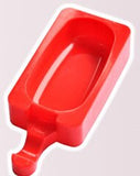 Cartoon DIY Silicone Ice Cream Mold Popsicle Molds Maker Holder Frozen Ice Mould with Popsicle Sticks Kitchen Tools