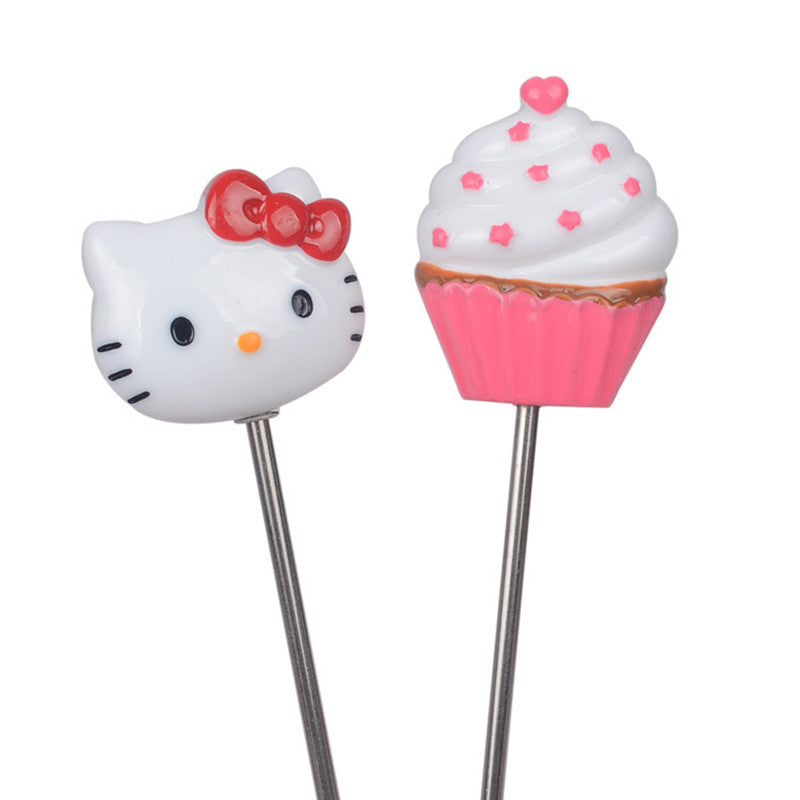 Cake Tester Stirring Rod Long Needle Bread Probe Stainless Steel Cake Muffin Baking Bread Tools Detector Needles Secondary image