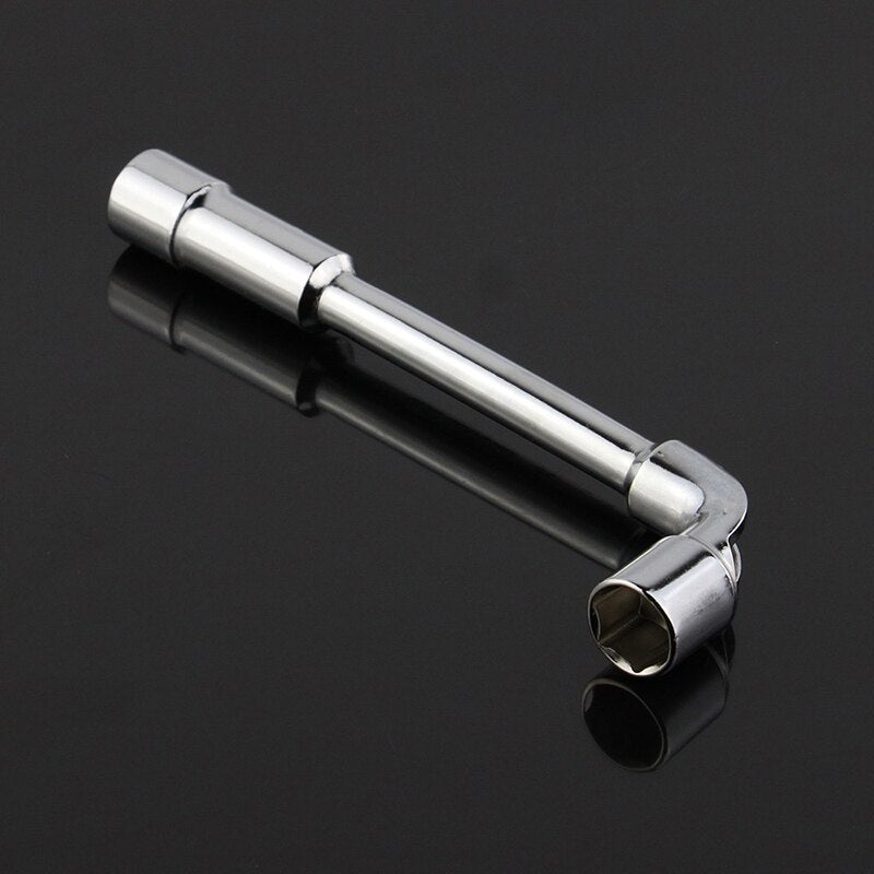 6-24mm L type pipe perforation Outer hexagon sleeves Wrench elbow Double head Wrench Car Repair Tool Kits Auto Spanner for Car Main image