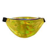 New Fanny Pack Multi-function Steam Punk Leg Fashion  Chest Bag Reflective Laser Shoulder Bag Women's Belt Waist Bag Pochete