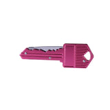 Mini Key Knife Letter Camp Outdoor Keyring Ring Keychain Fold Open Opener Pocket Package Survive gadget Multi Tool Blade Box kit