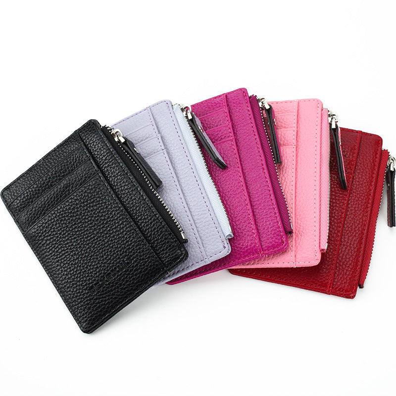 Business Card Holder Wallet Women/ Black/ /blue/red Bank/id/ Card Holder 20  Bits Card Wallet Case - Temu