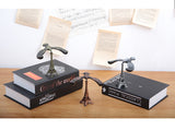 Creative metal balance eagle model landmark building decoration wrought ironl tower toy gift crafts