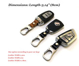 Genuine Leather Key Smart Wallet DIY Car Keychain EDC Pocket Key Holder Keys Organizer Brand Quality