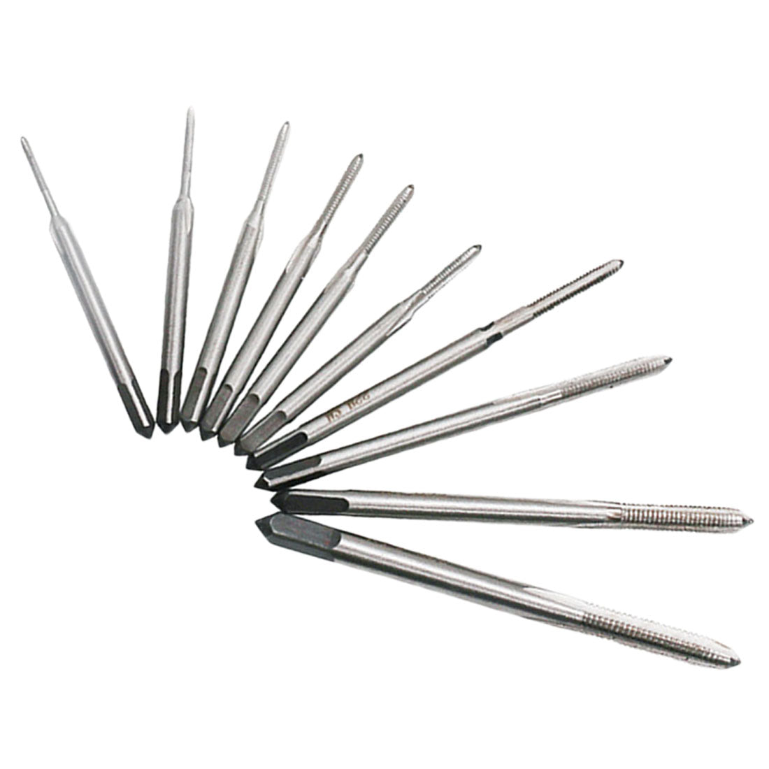M1 M1.2 M1.4 M1.6 M1.7 M1.8 M2 M 2.5 M 3 M3.5 10pcs/set Hand Tap Thread Wire Tapping/Threading/Taps/Attack Hand Tools Main image