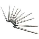 M1 M1.2 M1.4 M1.6 M1.7 M1.8 M2 M 2.5 M 3 M3.5 10pcs/set Hand Tap Thread Wire Tapping/Threading/Taps/Attack Hand Tools