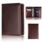 Card Holder Purse Multi-function Clutch Bag Cover on the passport Holder Protector Wallet Business Card Soft Passport Cover