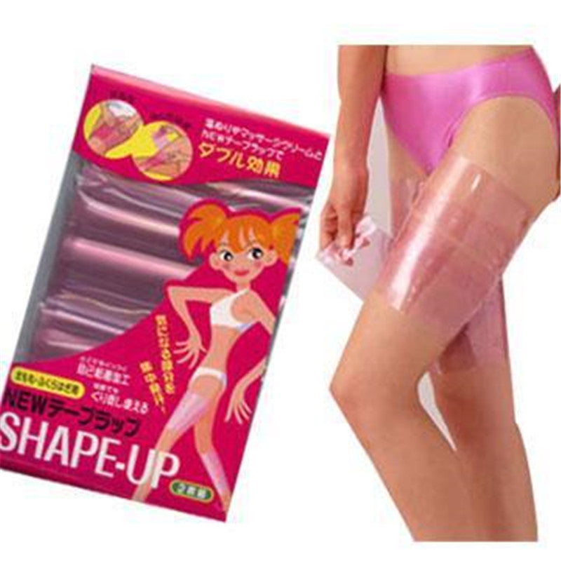 2 Pcs/lot  Lady Burn Thigh Shaper Cellulite Fat Body Wraps Leg Sauna Weight Loss Slim Belt