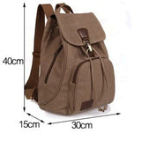 Canvas Laptop Backpack For Men Women School Mochila Feminina Fashion Anti-Theft Women Travel Backpacks School Backpack