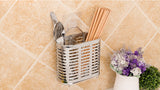 Multifunction Storage Box Rack Kitchen Organizer For Chopsticks Spoon Fork Stainless Steel Storage Rack Cutlery Holder Organizer