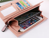 Women Wallets Fashion Lady Wristlet Handbags Long Money Bag Zipper Coin Purse Cards ID Holder Clutch Woman Wallet Burse Notecase
