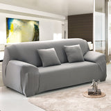 Grey Elastic Sofa Cover Cotton All-inclusive Stretch Slipcover Couch Cover Sofa Towel Sofa Cover for Living Room copridivano 1pc