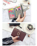 Women Wallets Small Fashion Brand Leather Purse Women Ladies Card Bag For Women 2019 Clutch Women Female Purse Money Clip Wallet