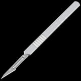 10pcs 11# 23# Carbon Steel Surgical Scalpel Blades + 1pc Handle Scalpel DIY Cutting Tool PCB Repair Animal Surgical Knife