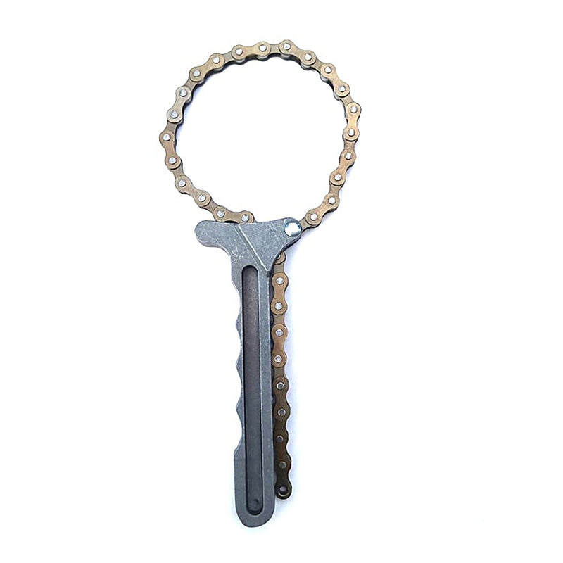 1PC Oil Chain Wrench Oil Fuel Filter Filters Remover Tool Car Engine Oil Filter Chain Wrench Grip Spanner Plier Remover Tool