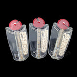 1pcs Mini Lighter Stones Handy Top Quality Lighter Stones in 6 Dispenser Replaced for Petrol Cigarette Lighter Camping Tool