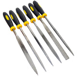 6Pcs Mini Metal Filing Rasp Diamond Needle File Wood Grinding Tools Hand Woodworking Files Tool 140x3mm