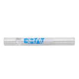 1pc 10cm Clear Glass Classical Pipes Tobacco Smoking Pipe Rolling Paper Herb Cigarette Steamroller Random Color Cigarette Pipe
