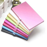 Creative Casual Business Card Case Stainless Steel Aluminum Holder Metal Box Cover Credit Men Business Card Holder Metal Wallet