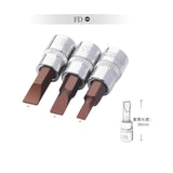 1Pc 1/4 Inch Drive Hex Bit Sockets Set Allen Key Ratchet Drive Adapter Socket Wrench Car Hand Tools H3 H4 H5 H6 H7 H8