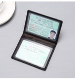 Super Slim Wallet Genuine Leather Mini Credit Card Holder Wallet Male Purse Business Card Holders RFID Wallet Men tarjetero