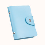 New 24 slots Fashion PU Leather Business Card Holder Organizer Hasp Men Women Bank Credit Card Holder Bag ID Card Wallet