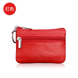 Fashion Leather Wallet Women Men Multi Functional zipper Leather Coin Purse Card Wallet Coin Purse Pouch Key Holde cartera mujer