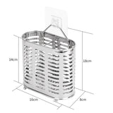 Multifunction Storage Box Rack Kitchen Organizer For Chopsticks Spoon Fork Stainless Steel Storage Rack Cutlery Holder Organizer