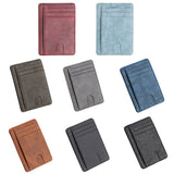 Slim Rfid Blocking Leather Wallet Credit Id Card Holder Purse Money Clip Card Case Passport Cover Business Card Holder Tarjetero