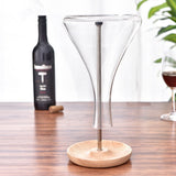 Value of the Metal Drainer Wine Decanter Draining Rack 32x17cm Inverted Frame Special Stand drying rack frame flagon cup holder