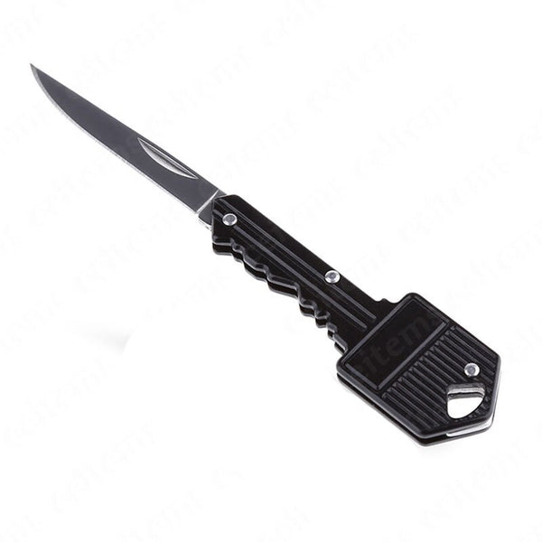 Mini Key Knife Letter Camp Outdoor Keyring Ring Keychain Fold Open Opener Pocket Package Survive gadget Multi Tool Blade Box kit