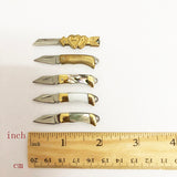 Beautiful Shell Necklace Folding Blade Knife Mini Pocket Wallet Keychain Knives Survival EDC Tool Cutter Peeler Christmas Gift