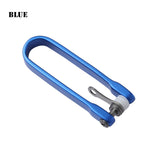 New Key Holder Clip Folder Pocket Tool U-Style Aluminum Smart Keychain Bag Housekeeper Carry Metal Aluminum Key Organizer